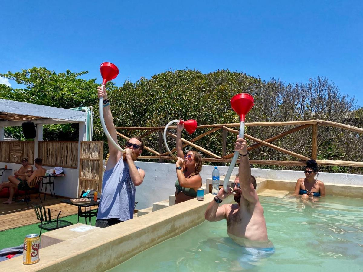 Why Not Rooftop Party Hostel Playa del Carmen Eksteriør bilde
